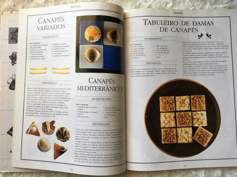 Livro Acepipes e Saladas