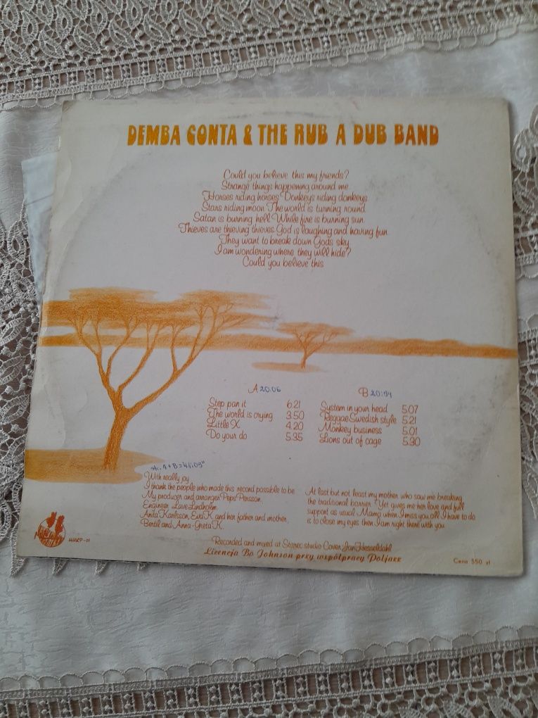 Demba Conta - Monkey Bussines LP vinyl