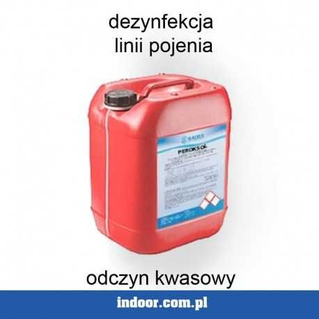 PEROKSOL 25kg nadtlenek wodoru 35% do dezynfekcji linii pojenia