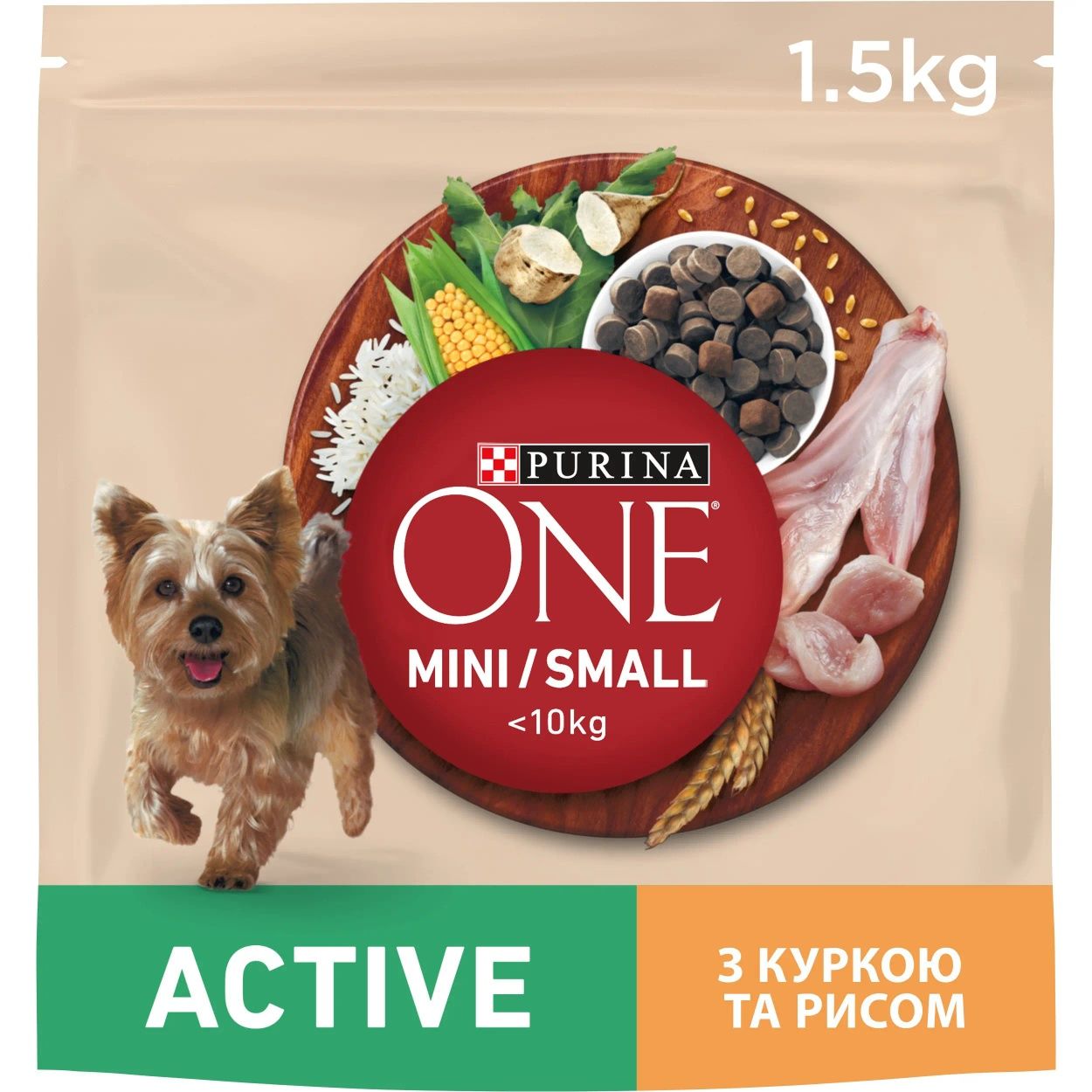 Purina ONE Mini ( Пуріна Ван) Active для малих  порід  собак