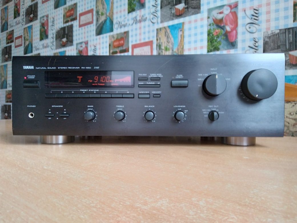Яркий,стильный,мощный Yamaha RX-550,2×90Вт,АССОРТИМЕНТ,гарантия!