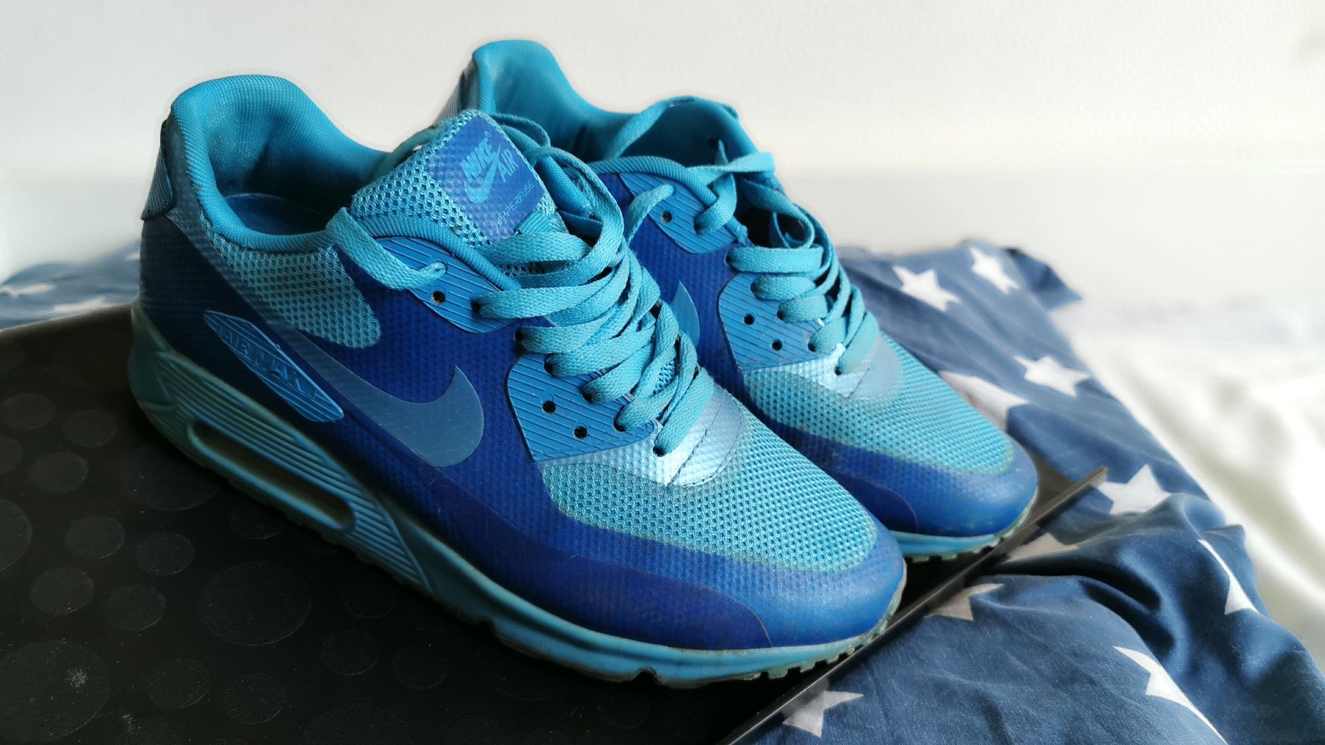 Ténis Air Max Azul Tam 41