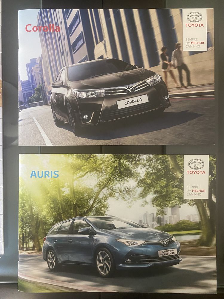 Catálogo Toyota Corolla e Auris