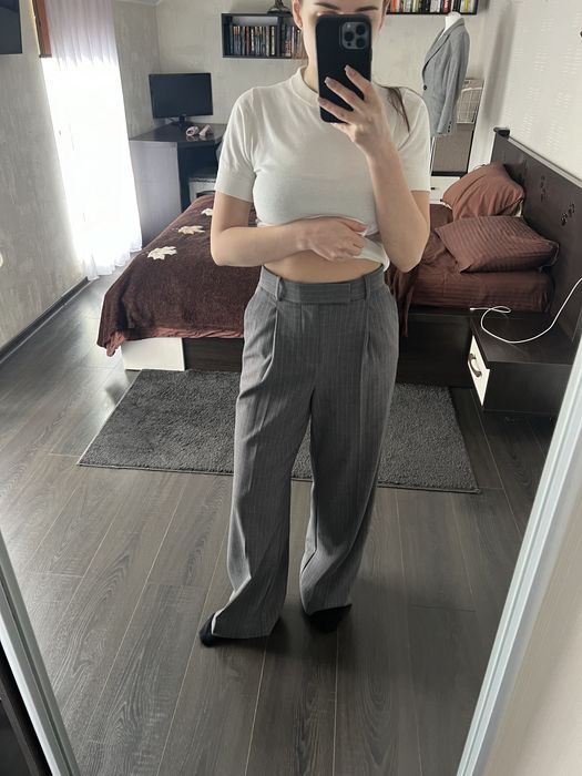 Брюки Mango у смужку