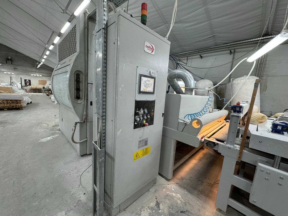 Automat Lakierniczy Cefla EASY 2000 tunel suszarniczy szczotkarka