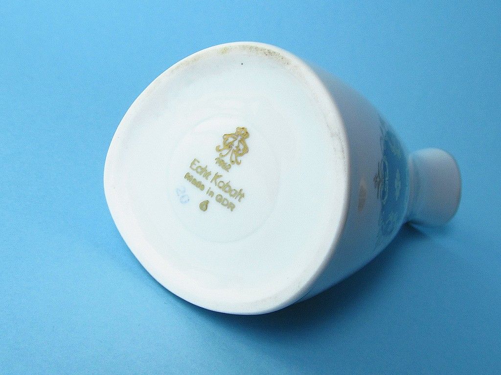 designerski porcelanowy wazon 1960/70
