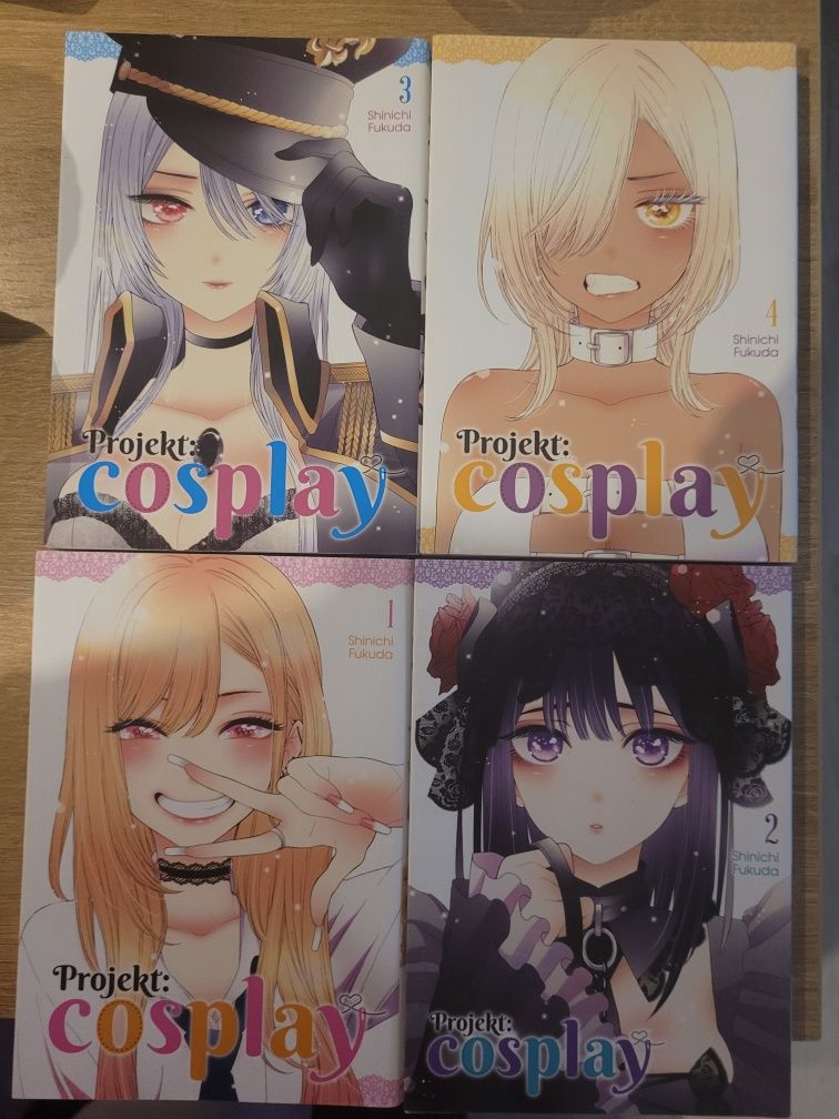2 książki Mangi Projekt: Cosplay