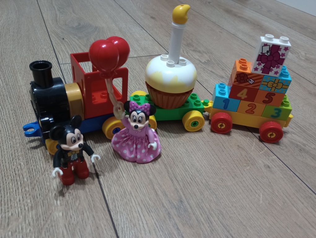 LEGO Duplo leśny park + zwierzątka + plac zabaw + parada Minnie 10597