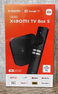 Новинка XIAOMI Mi Box S 2 gen (MDZ-28-AA) smart tv приставка