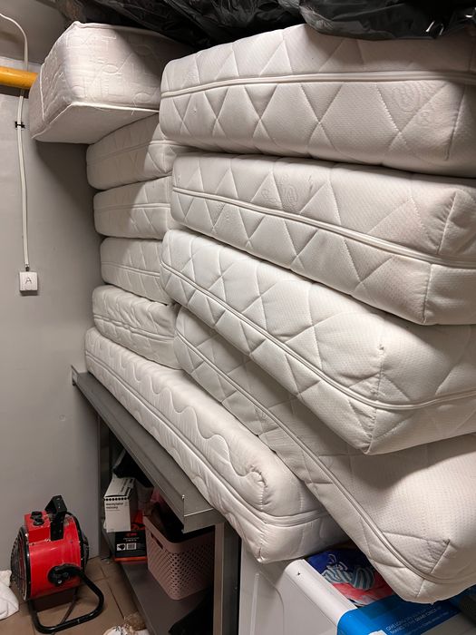 Materace 6 szt. 80x200cm