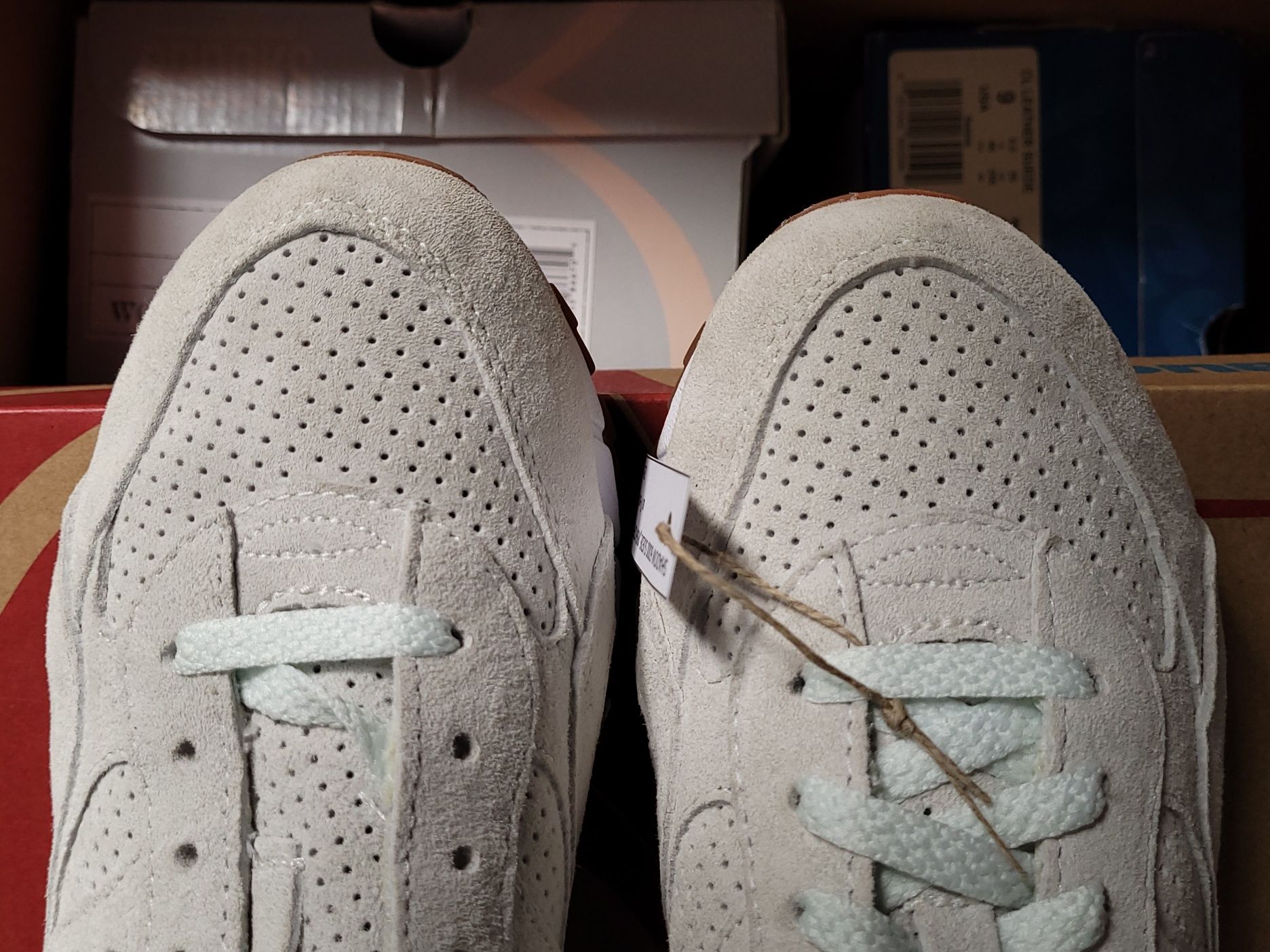 Saucony Shadow 6000 Suede Irish Coffee Creme US 7