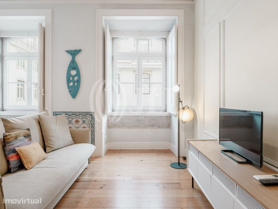 Apartamento T0 na Baixa em Lisboa