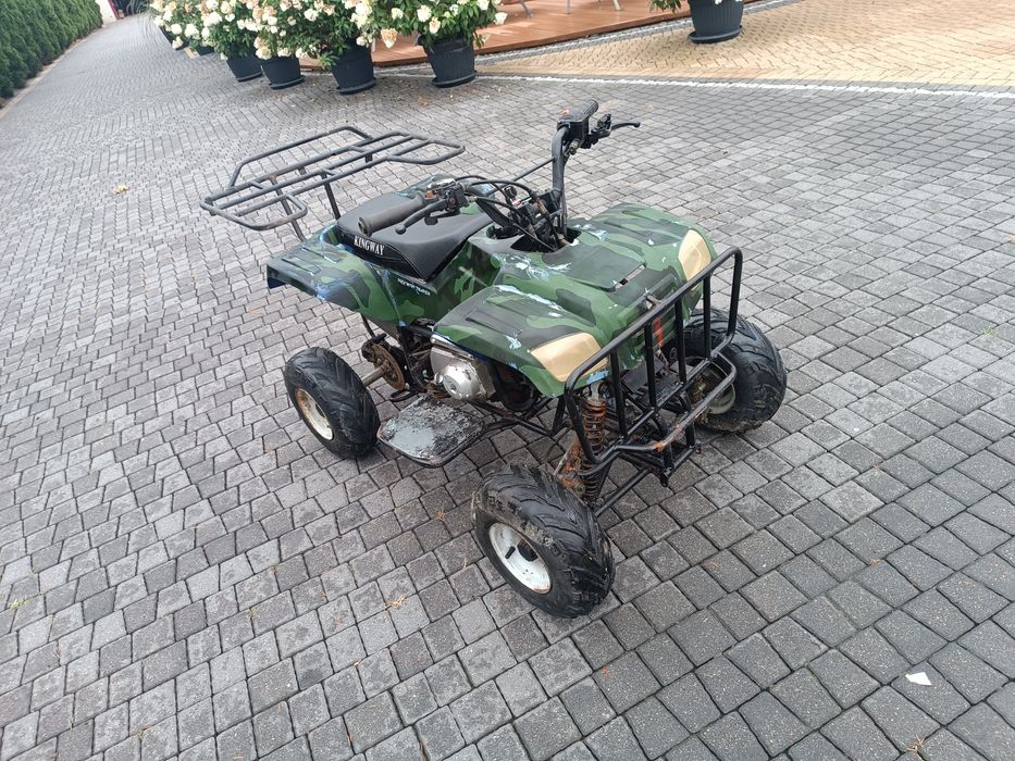 Quad 110 zamiana zamienię na motocykl quad cross prl auto bus