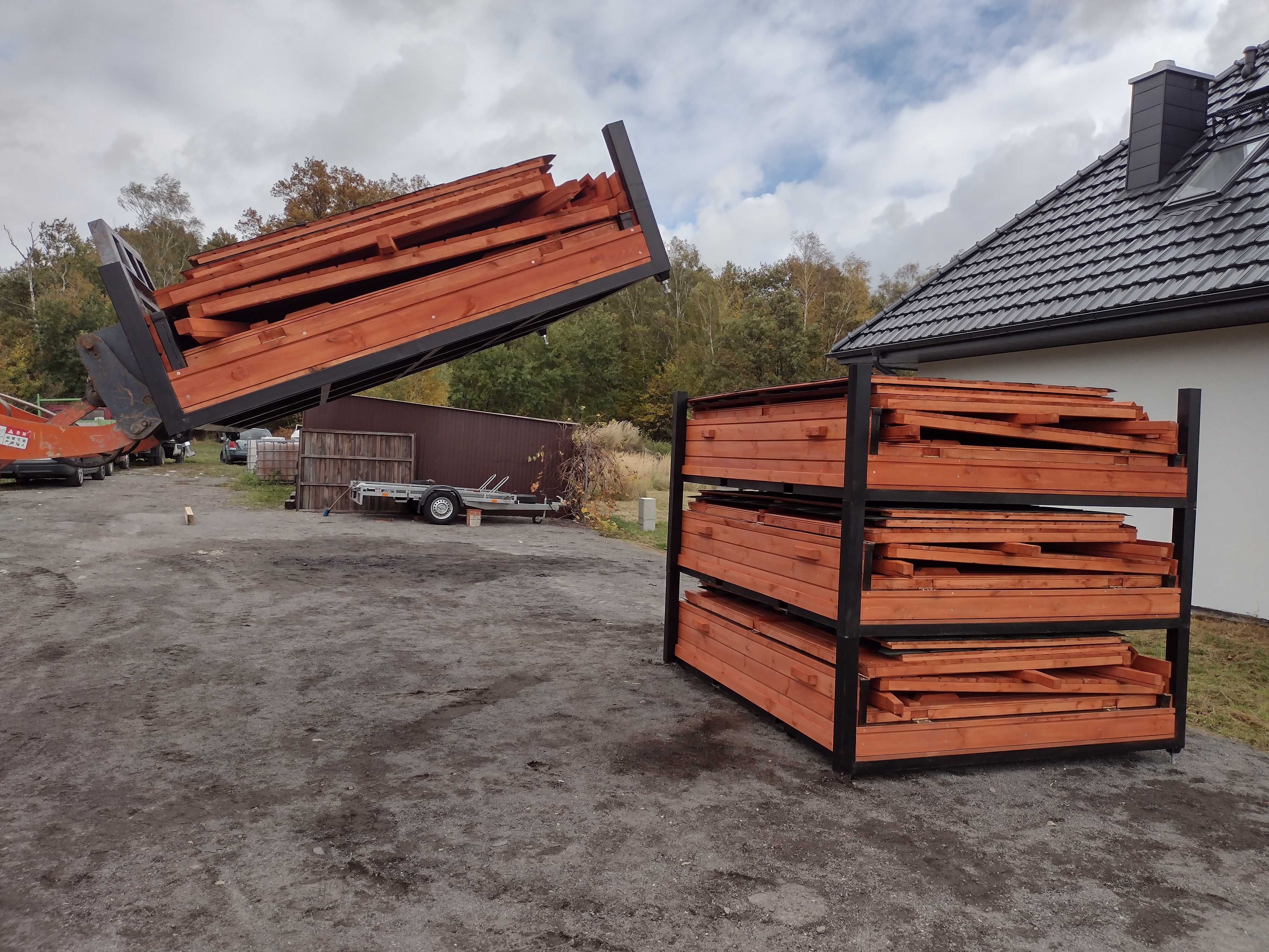 domek handlowy kiosk stragan stalowa rama