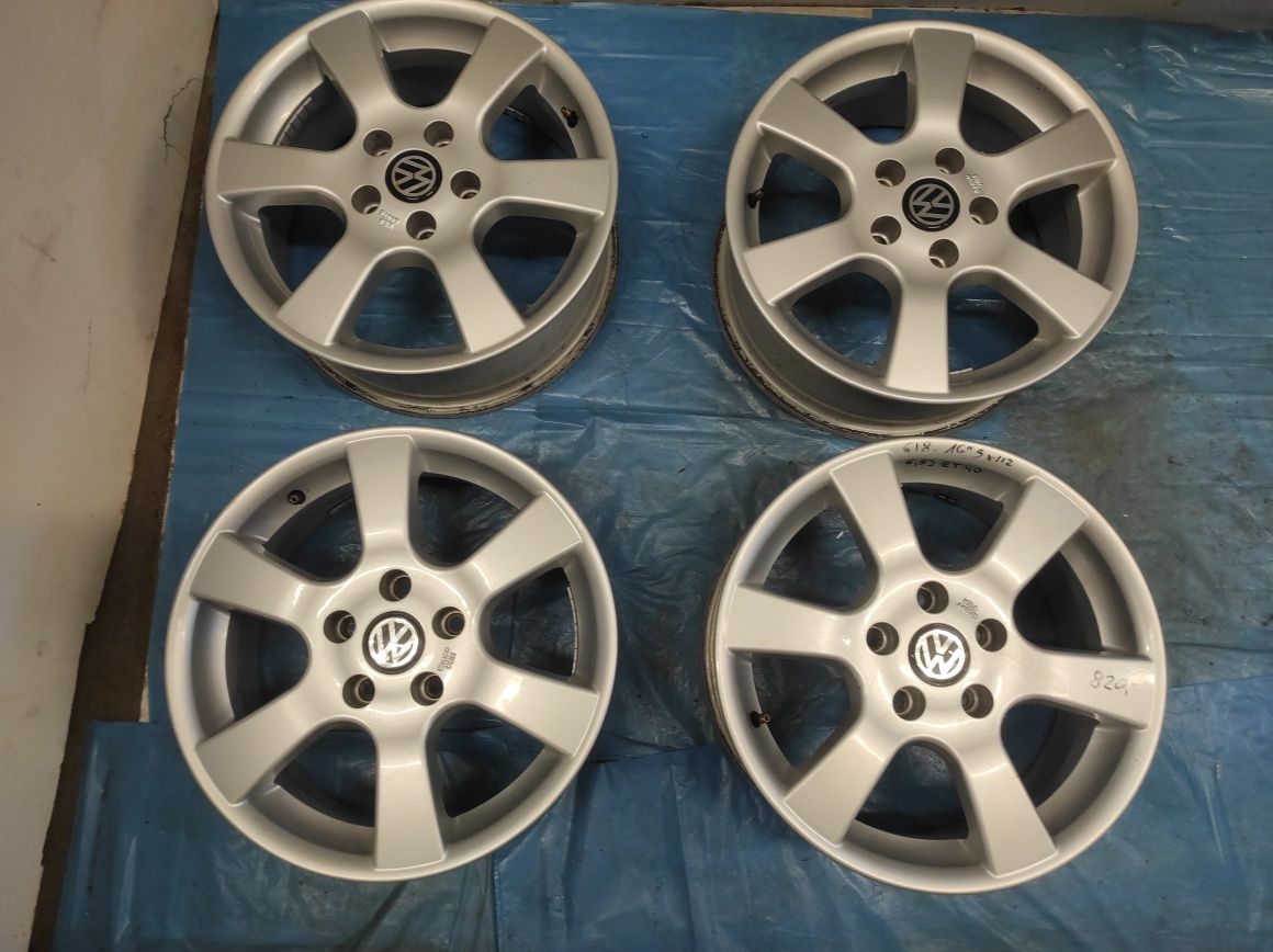 618 Felgi aluminiowe VW VOLKSWAGEN R 16 5x112