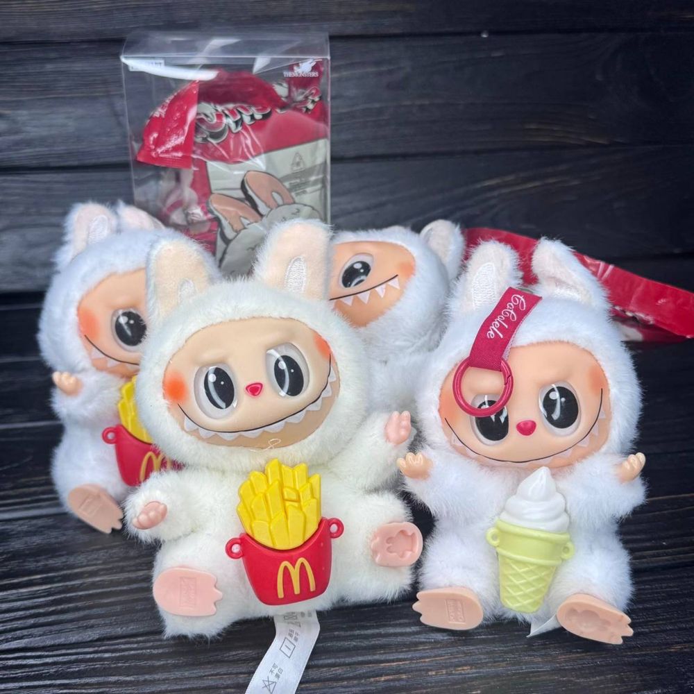 ‼️NEW‼️ LABUBU макдональс, кока кола, 4 сезон. Новинки, лабубу, монстр