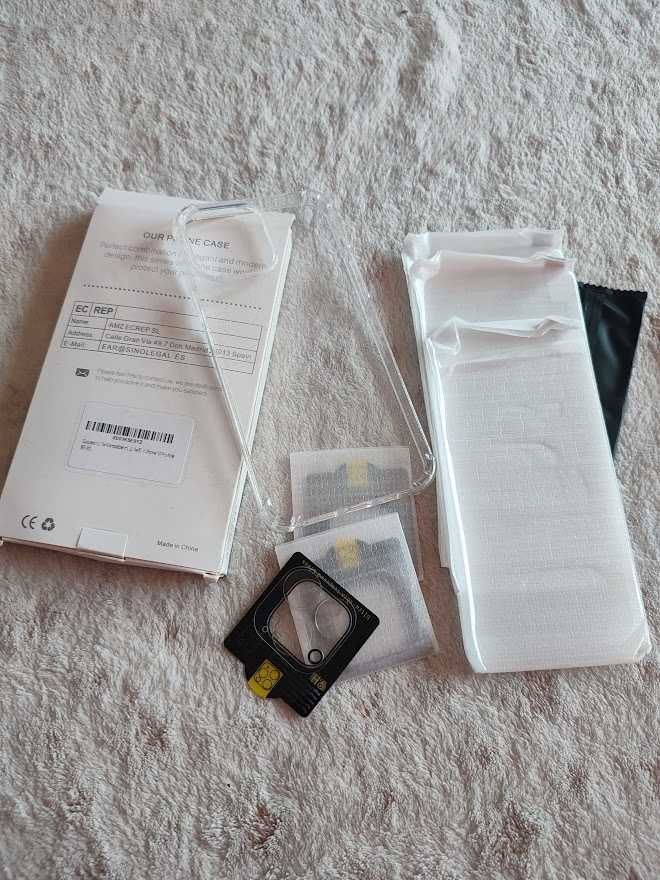 Obudowa Case Plecki + Szkła na ekran i aparat Iphone 13 Pro Max