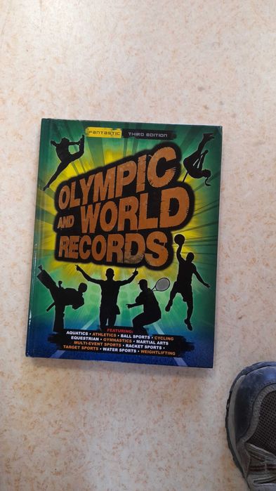 Livro Didatico Olympic and World Records Capa Dura