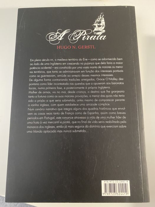 Livro “A Pirata” de Hugo N. Gerstl