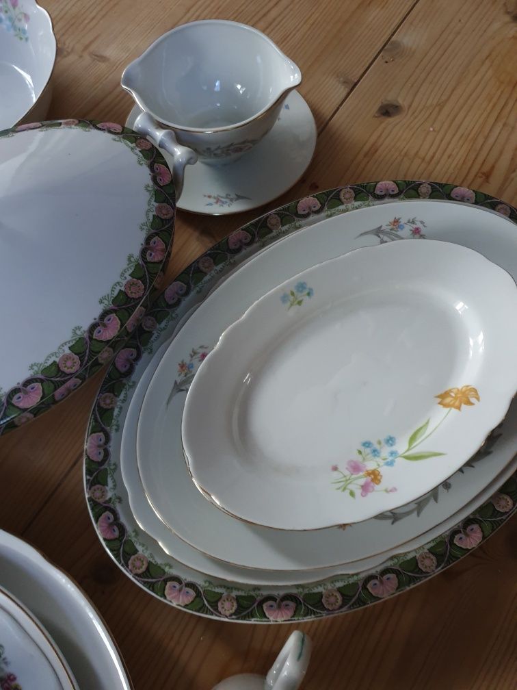 Stara Porcelana po babci Ćmielów Chodzież retro vintage prl