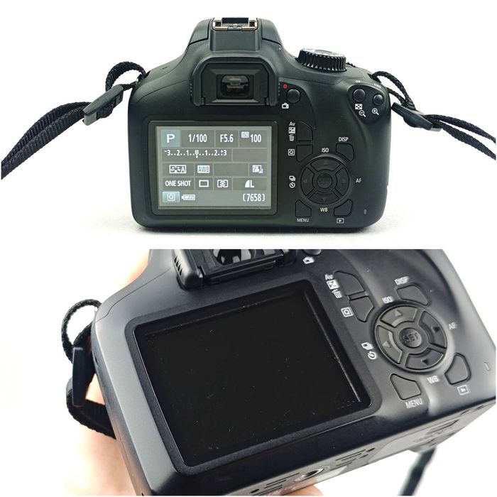 Дзеркальний фотоапарат Canon 4000D 18-55mm 64Gb (Wi-Fi / Пробіг 9124)