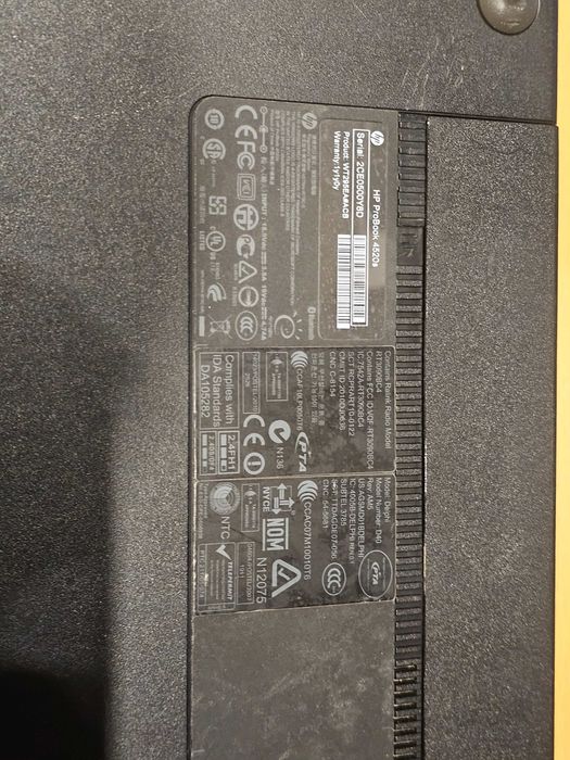 Ноутбук HP 4520s (CPU-i3-2.4GHz/RAM-6Gb/SSD-240GB)