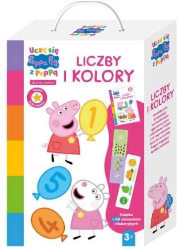 Peppa Pig. Uczę się z Peppą. Liczby i kolory - praca zbiorowa