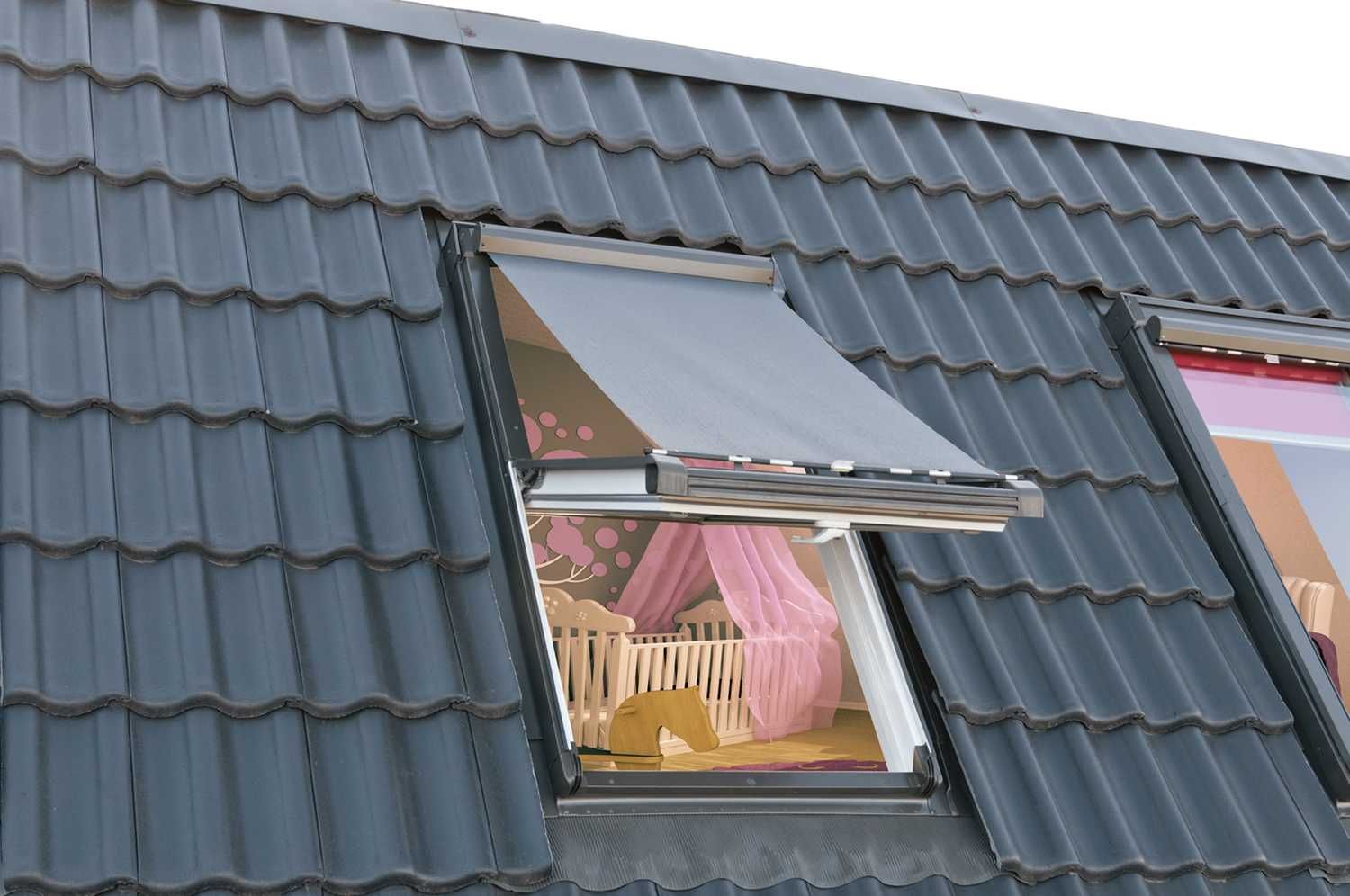 Markiza zewnętrzna przeciwsłoneczna OKPOL AMZ 78x118, 78x140, 78x160