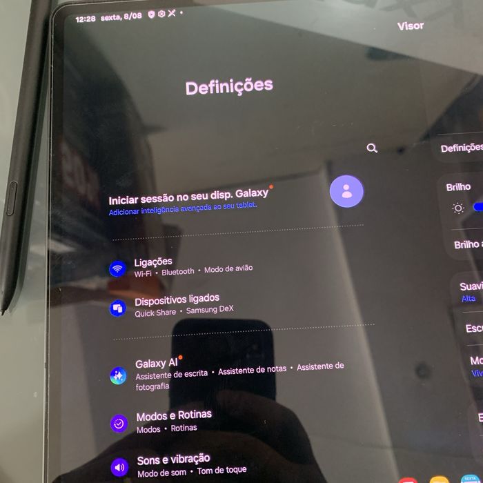 Samsung Tab S8 Ultra com garantia