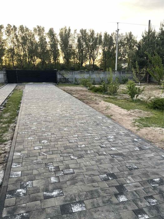 Бруківка вібропресована Плац 4.5см , 6 см