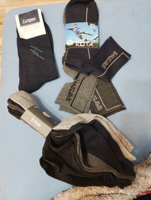 Skarpety męskie 39-42,9 par