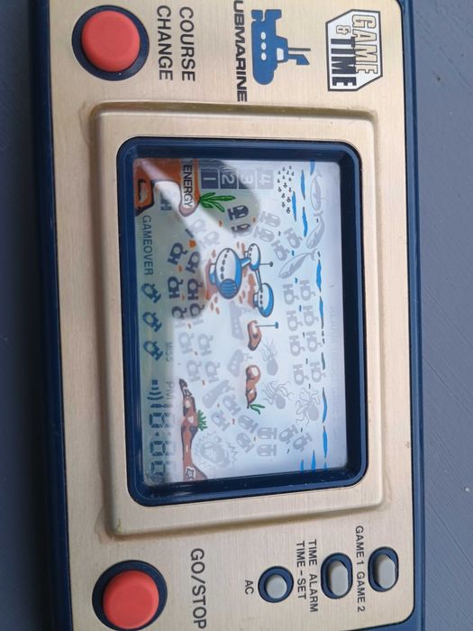 konsola gierka lcd stara prl