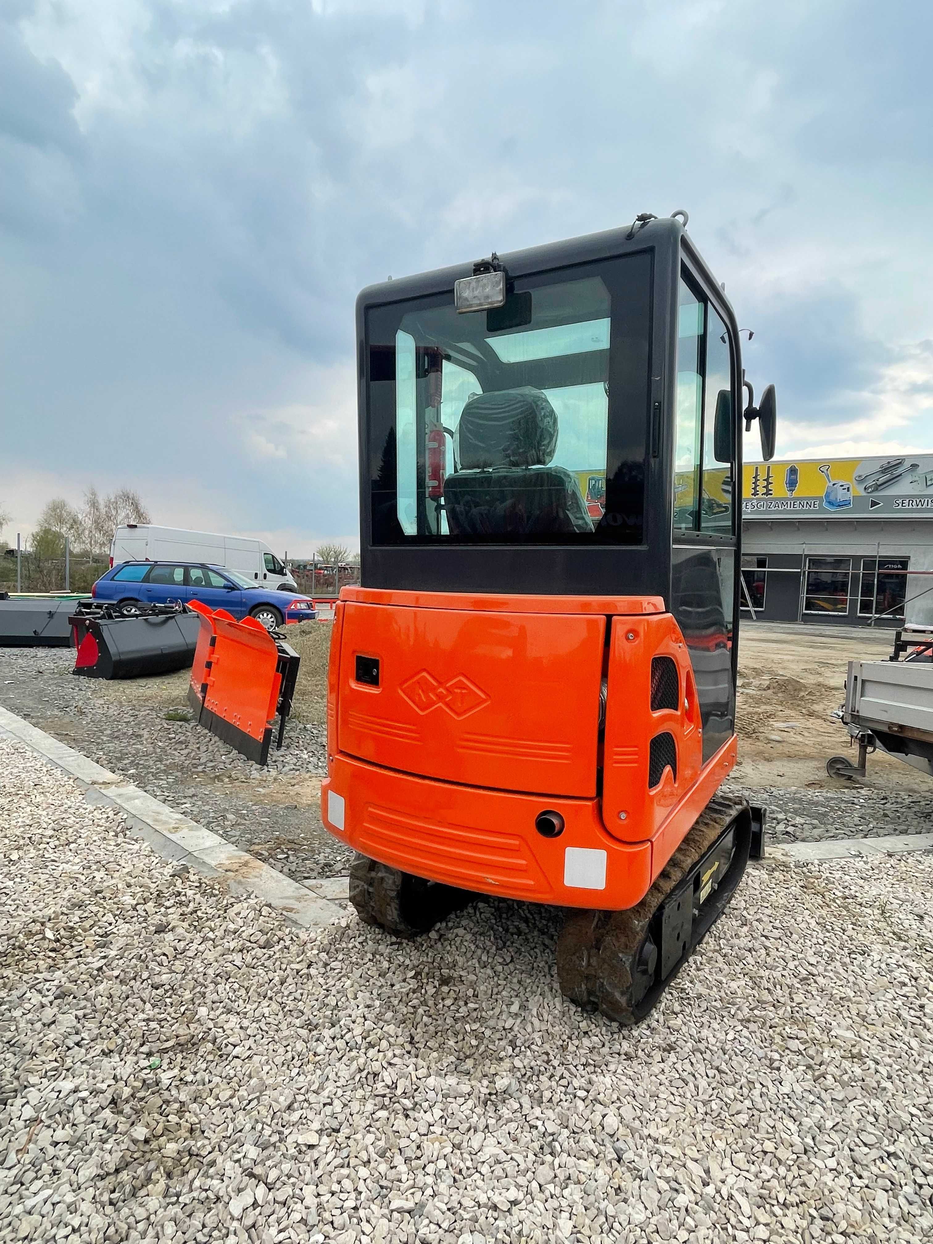 Nowa Mini Koparka NT18 1800KG Zestaw łyżek Yanmar Kubota JCB