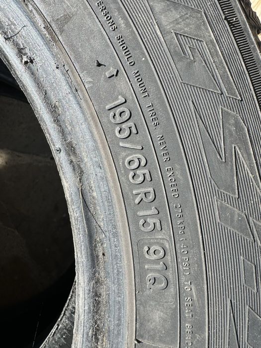 Шини зимові TOYO GSI-5 195/65/R15 2018 року 4 штуки 80% протектора