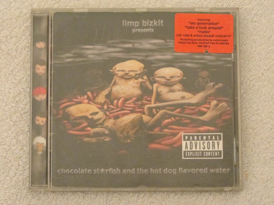 Caixa de cd original Limp Bizkit