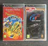 Granturismo e Geronimo Stilton para PSP
