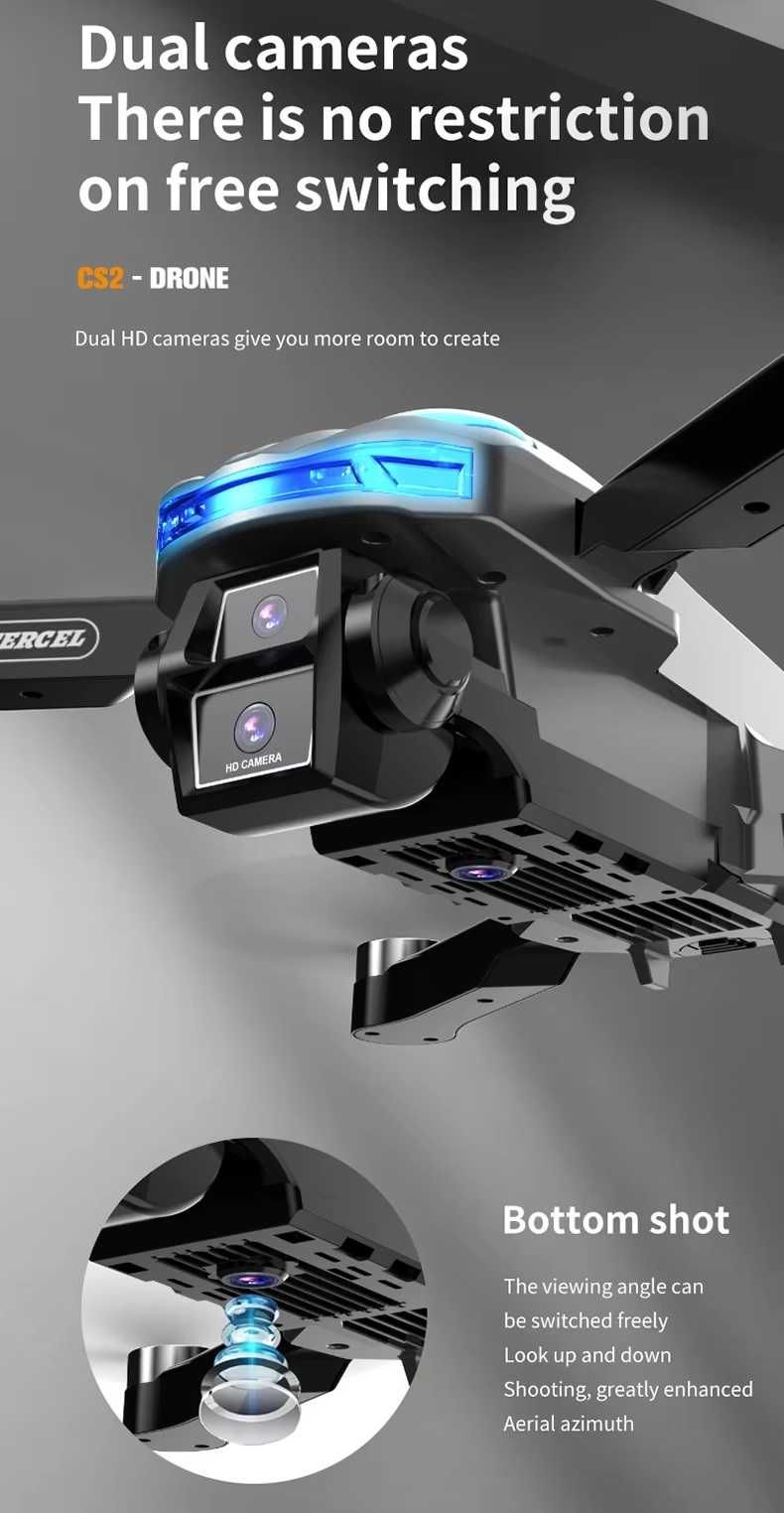 Dron Cs-2 kamera HD silnik bez szczotkowy.