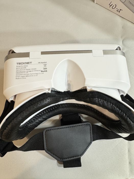 Okulary VR gogle do telefonu tecknet headset tk-vr005 biały