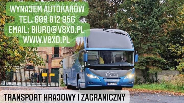 Wynajem autokarów, przewozy krajowe, zagraniczne, przewozy pracownicze