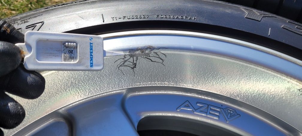 Azev A 8,5 & 10x17" 5x112 Mercedes 126 R129 SEC SEL SE SL NOS nowe