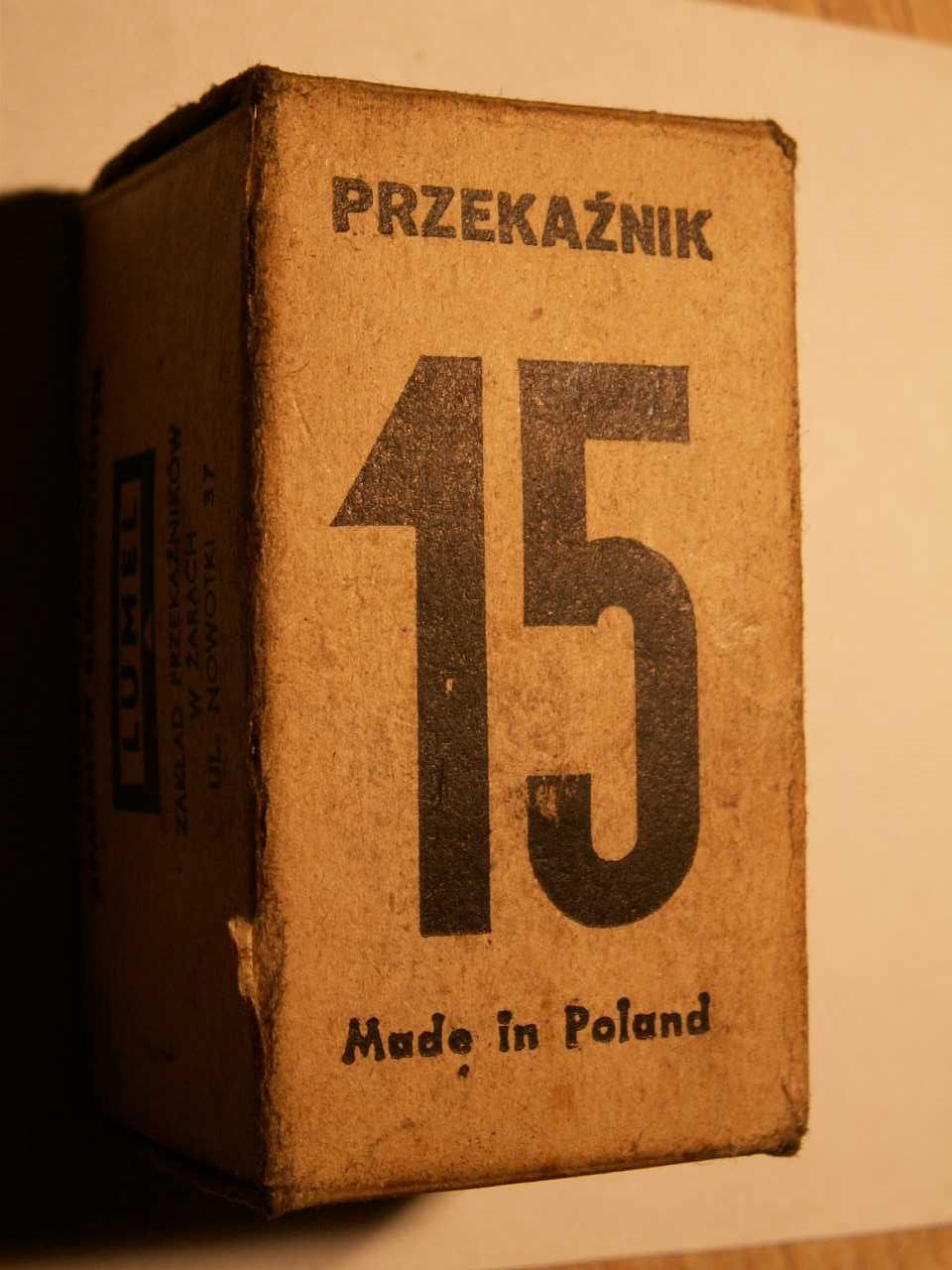 Przekaźnik ELEKTROMAGNETYCZNY  220 V  Lumen -  R-15  3PDT 10A - 11 Pin