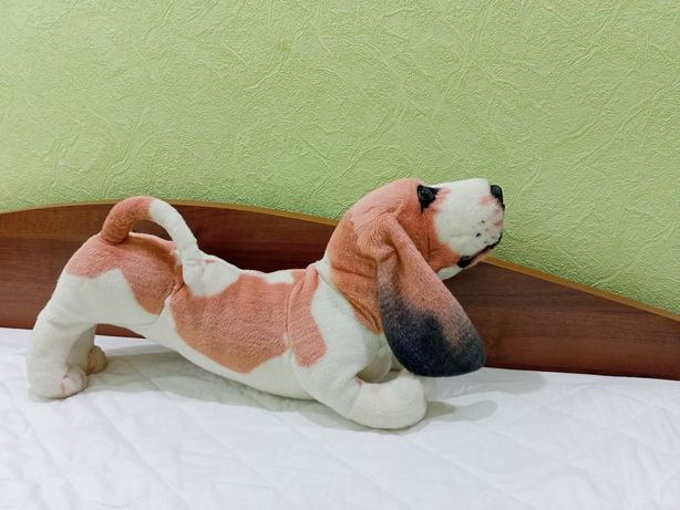 Большая мягкая игрушка детская собака интерьерная на подарок