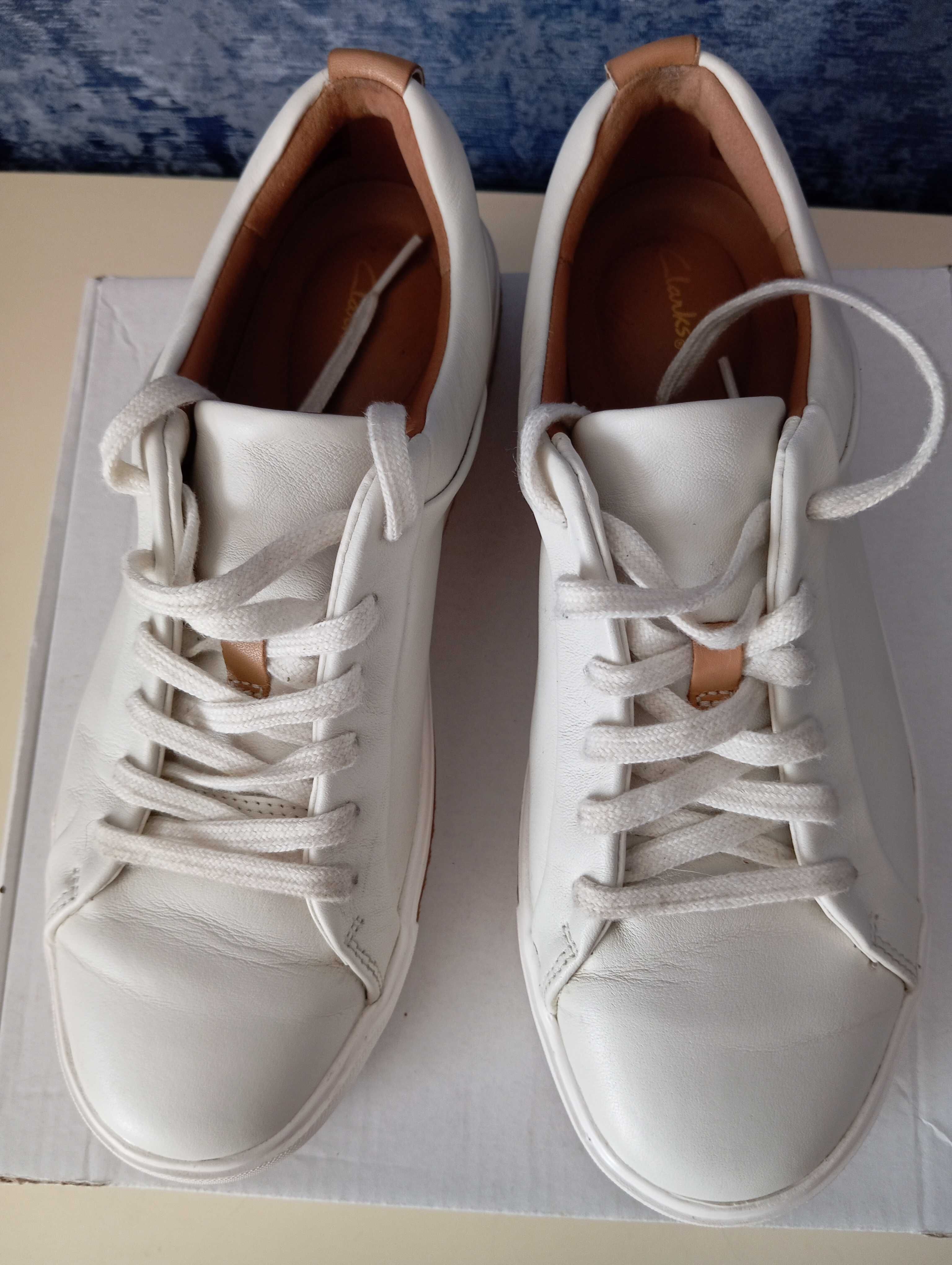 Сникерcы Un Maui Lace, кожаные кроссовки Clarks, размер 35,5