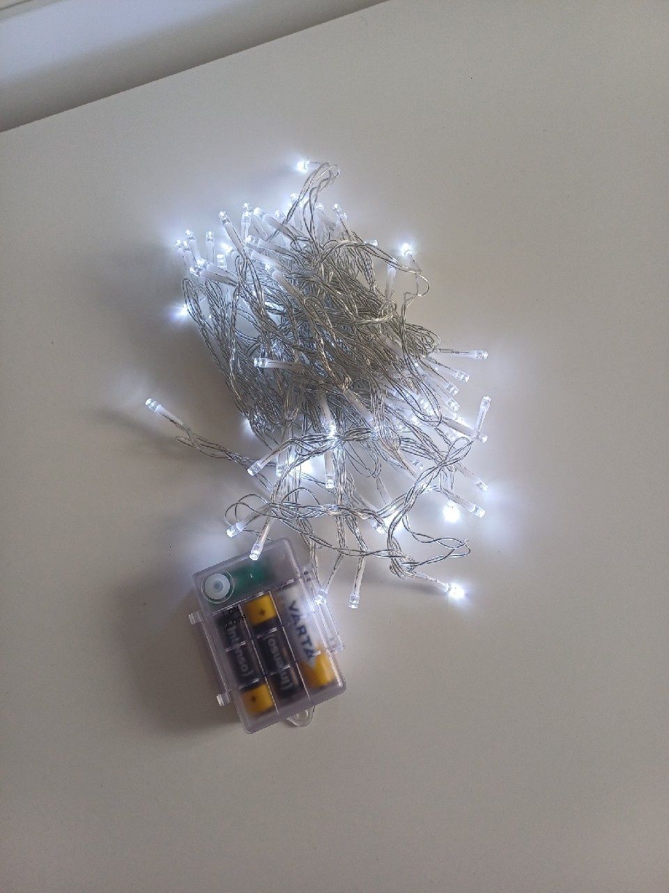 Lampki Choinkowe Sople 100 Led, Girlanda 10 M Na Choinkę, Zimna biel