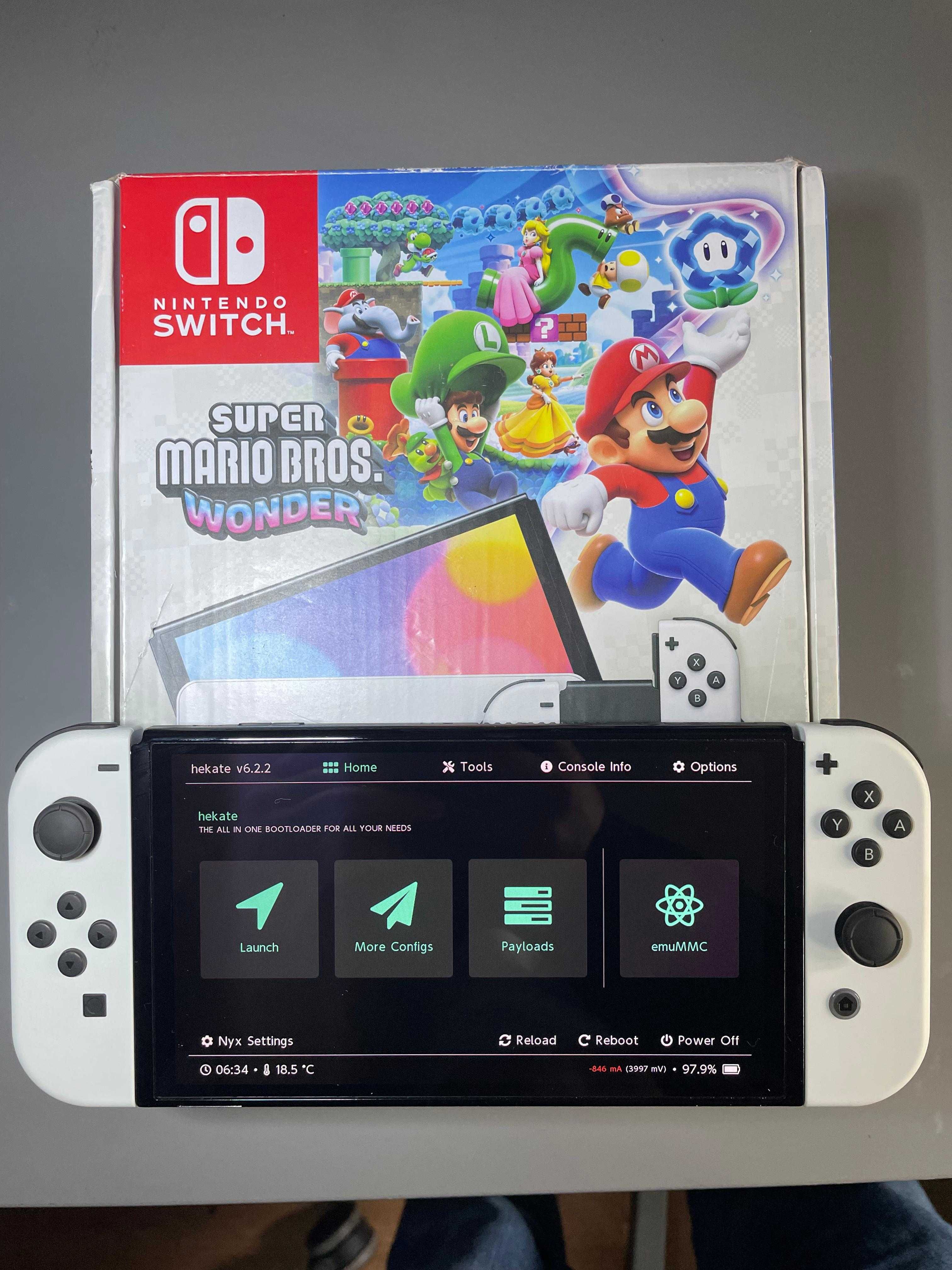 Nintendo Switch Oled | DESBLOQUEADA [NOVA por ESTREAR]