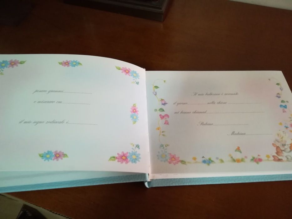 Álbum de bebé / menino