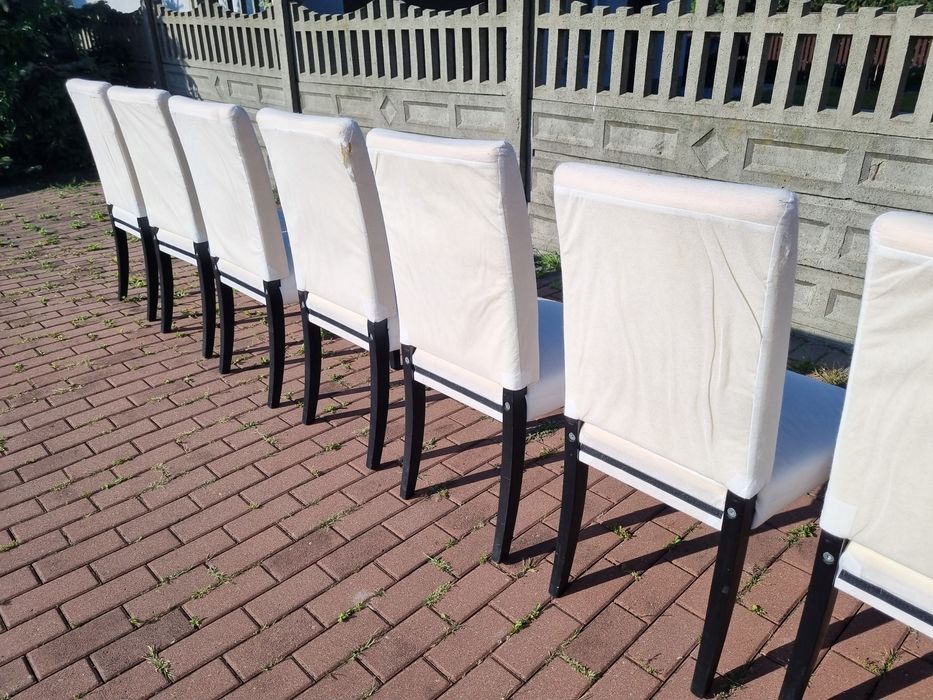 8 krzeseł Ikea Henriksdal