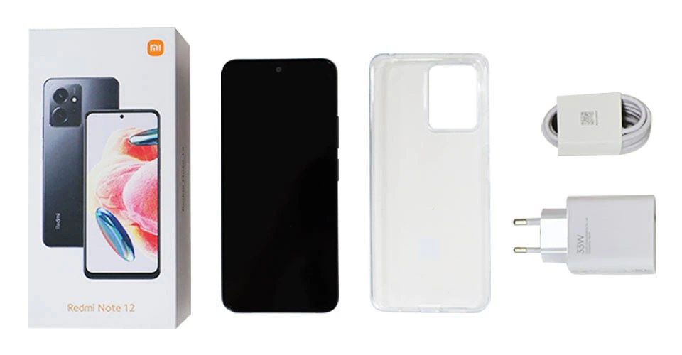 Xiaomi Redmi Note 12 4/128 NFC Global version,Grey , Blue есть стекло