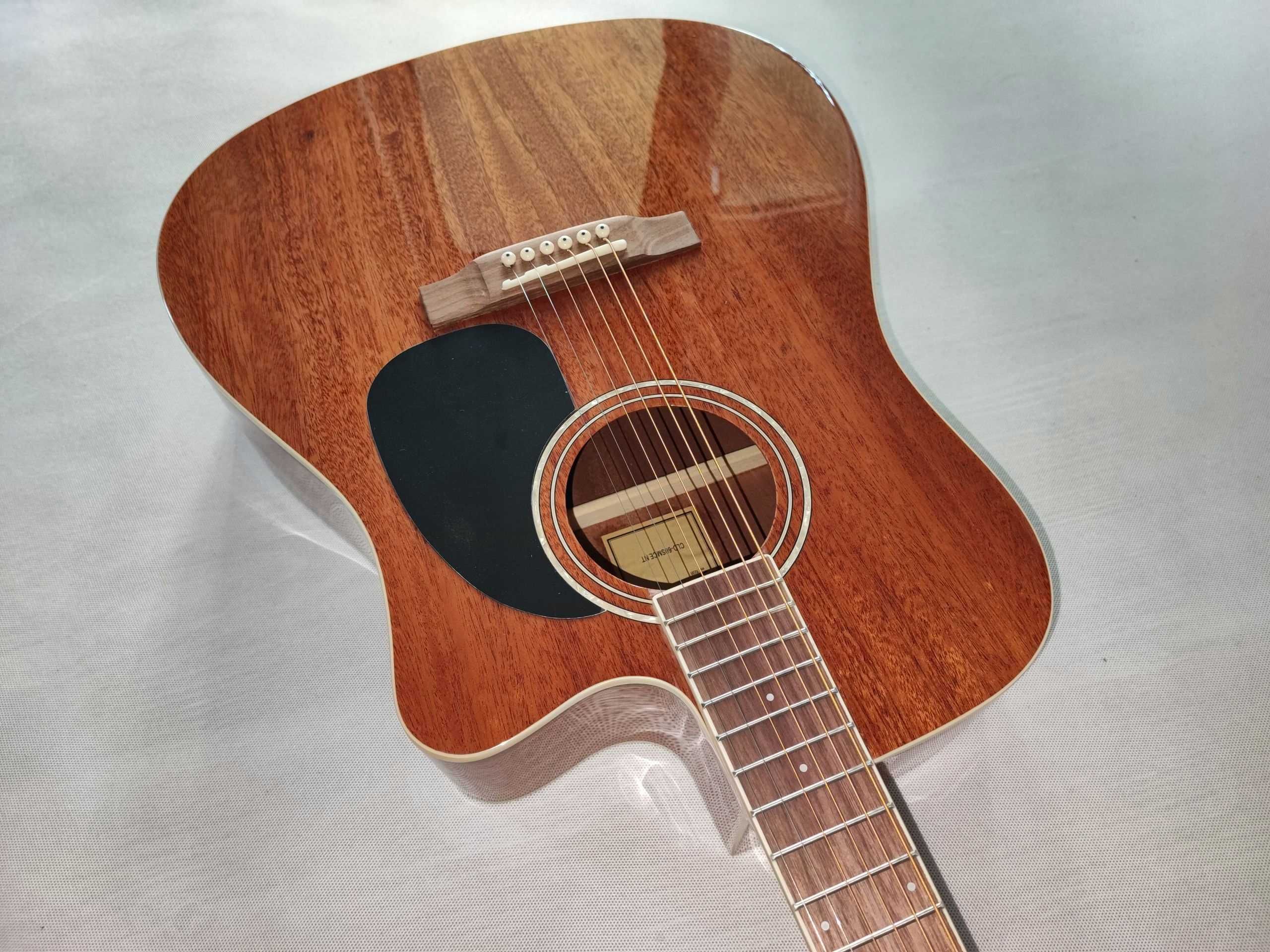Harley Benton CLD-60SMCE NT LITY TOP MAHOŃ gitara ustawiona lutniczo