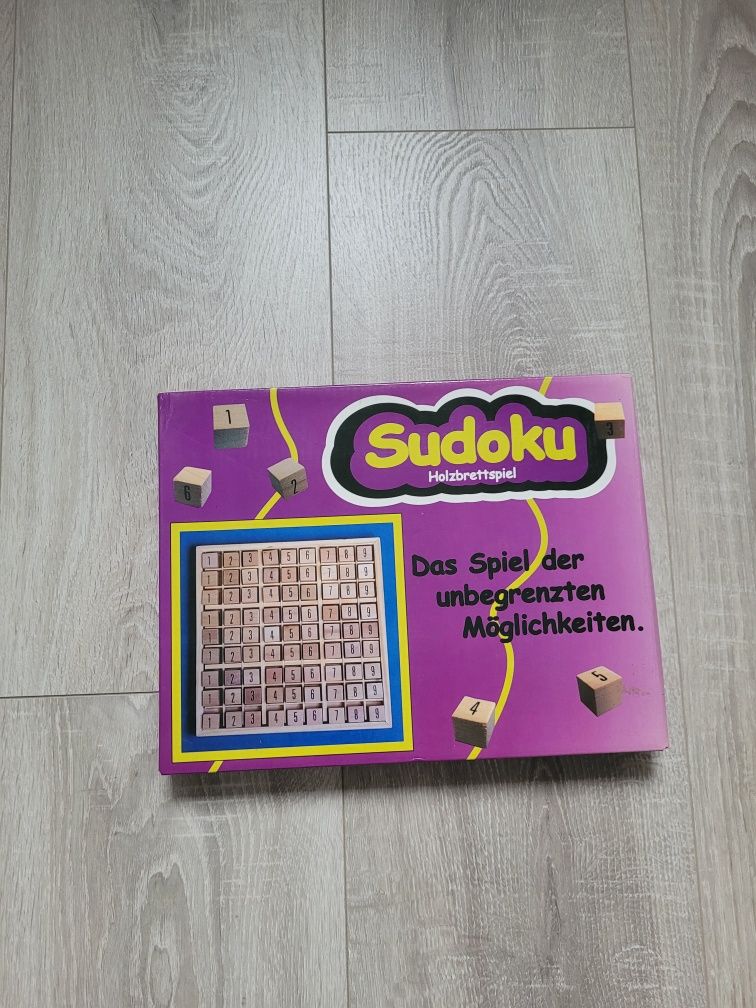 Drewniane sudoku